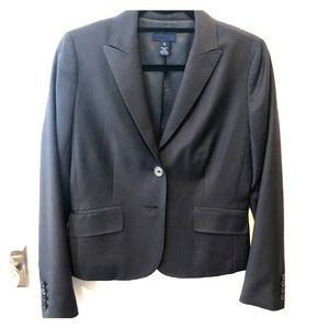 Navy J Crew suit jacket